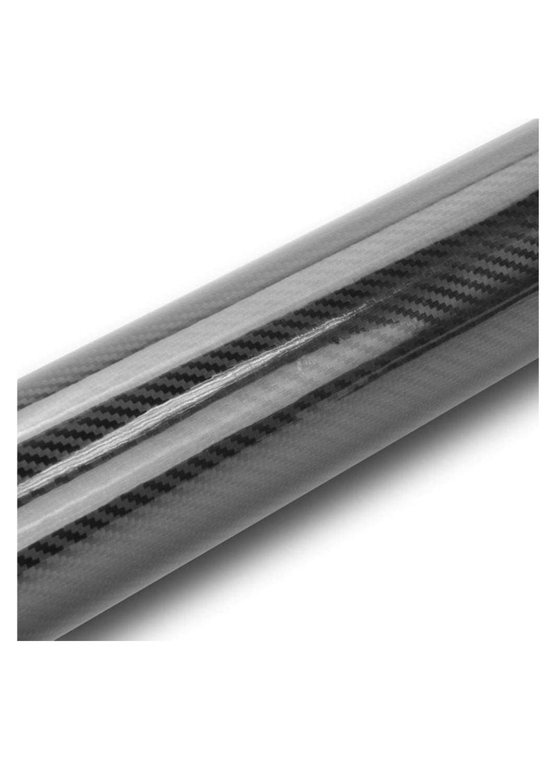 6D Carbon Fiber Sticker Self adhesive Waterproof Wrapping Protective Film for Car Vehicle and Laptop 30 x 150CM - Image 2