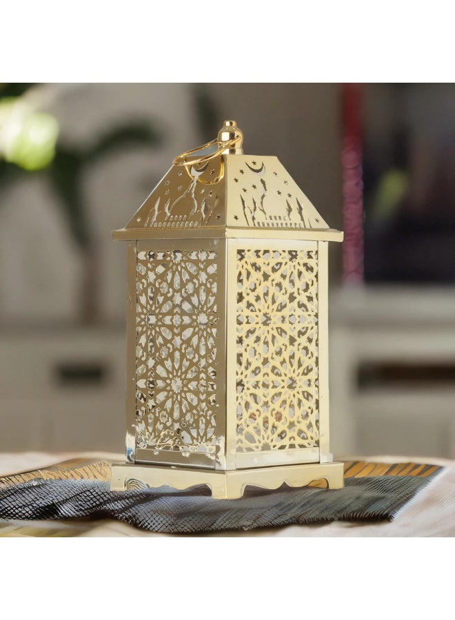 Baity golden metal lantern - Image 1