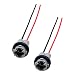 YoRise T15 912 920 921 Car Bulb Socket PreWire Pigtail Adapter Nylon Base Socket Connector Wiring Harness Plug Adapter for Headlight Reverse Light Turn Signal Light Retrofit 2PCS - Image 2