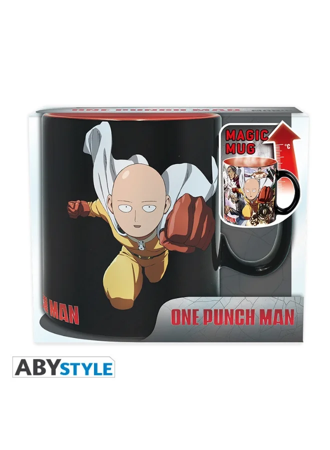 أبيستايل One Punch Man Heroes Heat Changing Mug