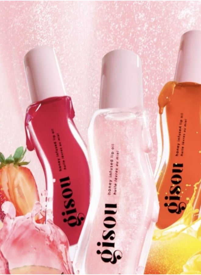 Gisou GISOU Honey Lip Oil – Watermelon Sugar (8ml)  - Image 2