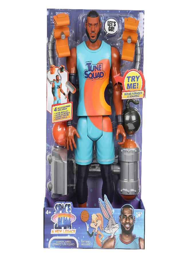 Space Jam ألعاب موس: الفضاء جام: إرث جديد - ليبرون جيمس شخصية العمل النهائية لفريق التون 12 بوصة - Image 1