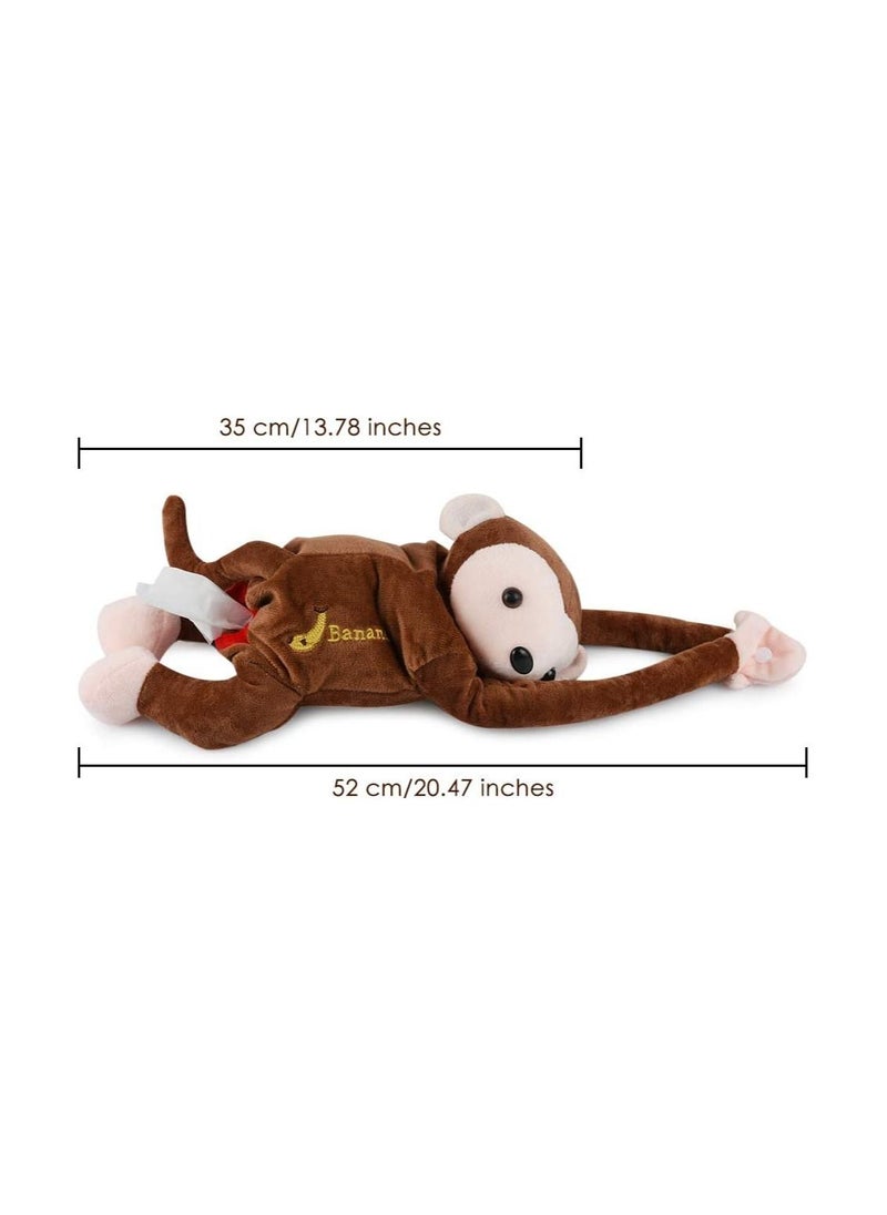 Generic - Monkey Design Tissue Box Toilet Paper Holder and Home or Car Tissue Box - Image 1