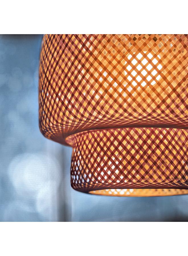 erorex Pendant lamp, bamboo/handmade, 27 cm - Image 5