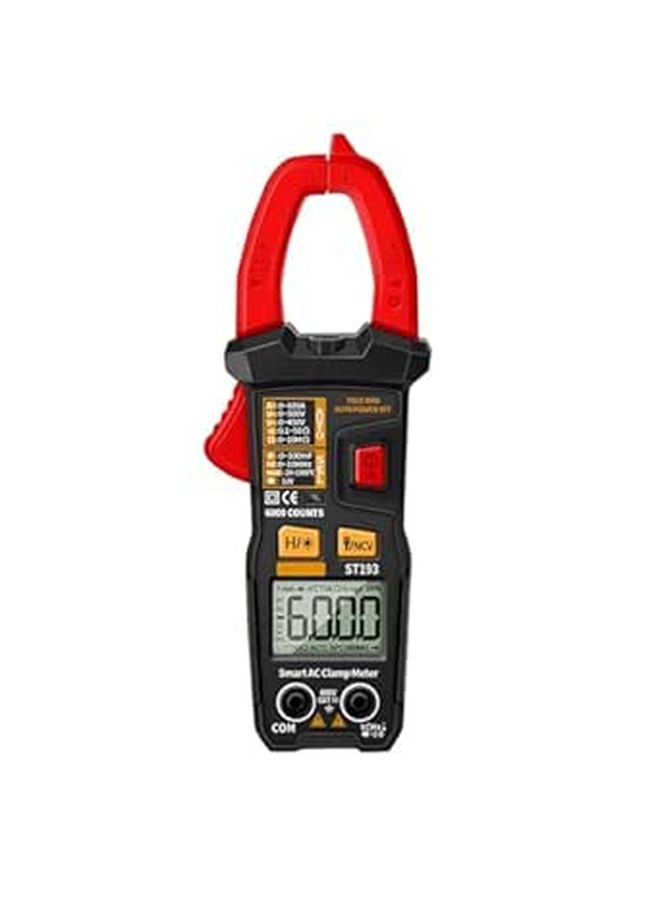 Digital Clamp Multimeter St193 Auto Ranging Acdc Current Tester Handheld Repair Tool for Electricians - Image 1