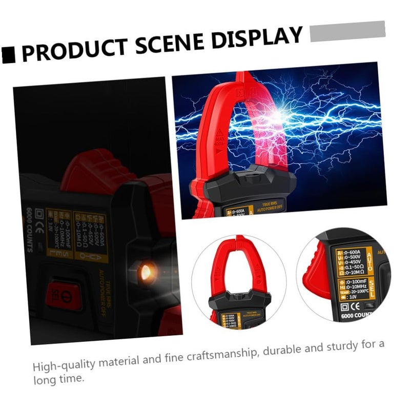 Digital Clamp Multimeter St193 Auto Ranging Acdc Current Tester Handheld Repair Tool for Electricians - Image 4