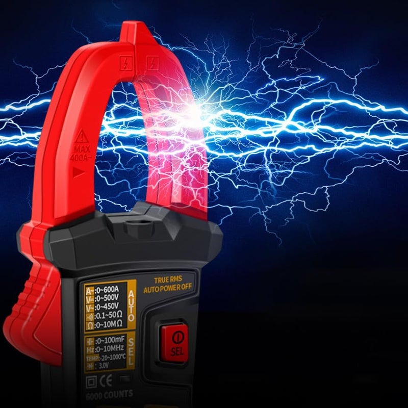 Digital Clamp Multimeter St193 Auto Ranging Acdc Current Tester Handheld Repair Tool for Electricians - Image 5