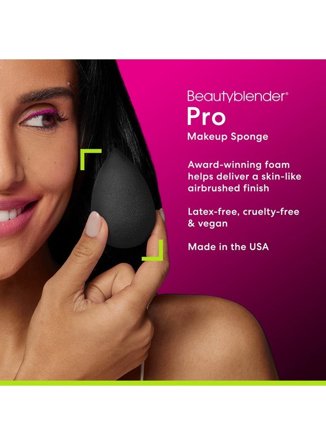 Beautyblender® | Pro Blender Makeup Sponge | Blend Liquid Foundations, Powders and Creams | Streak Free Application | Vegan, Cruelty Free | Made in USA - Image 2