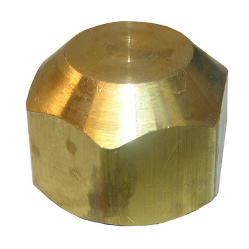 LASCO 174049 12Inch Brass Flare Cap
