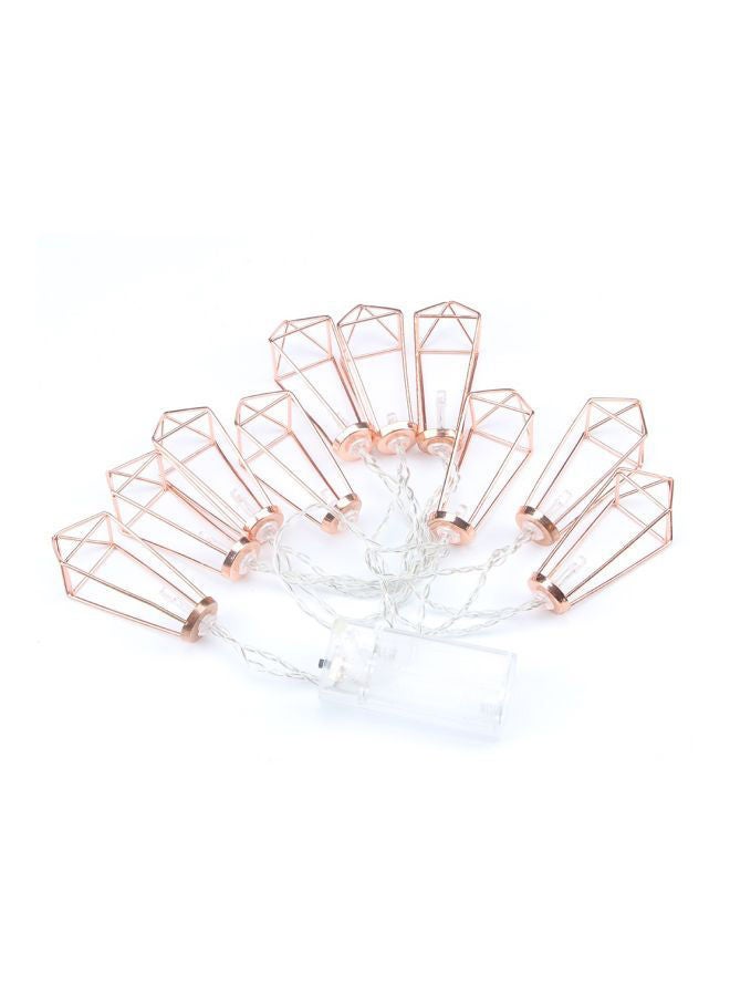 NIBEMINENT Decorative LED String Light Warm White 3meter - Image 1