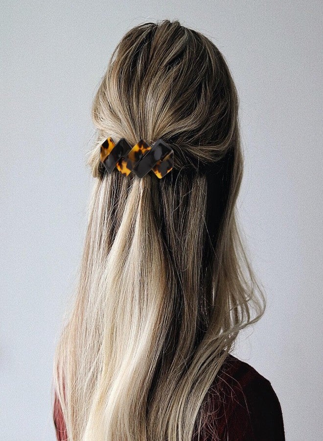 Amariver Hair Clips Barrettes for Women 4Pack French Barrettes Clips Non Slip Vintage HairClip for Girls Fashion Hair Accessories for Women Girls - Image 3