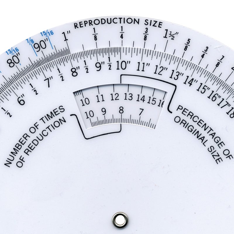 Westcott 6â€ Proportional Measuring Scale, White, PS-79 - Image 3