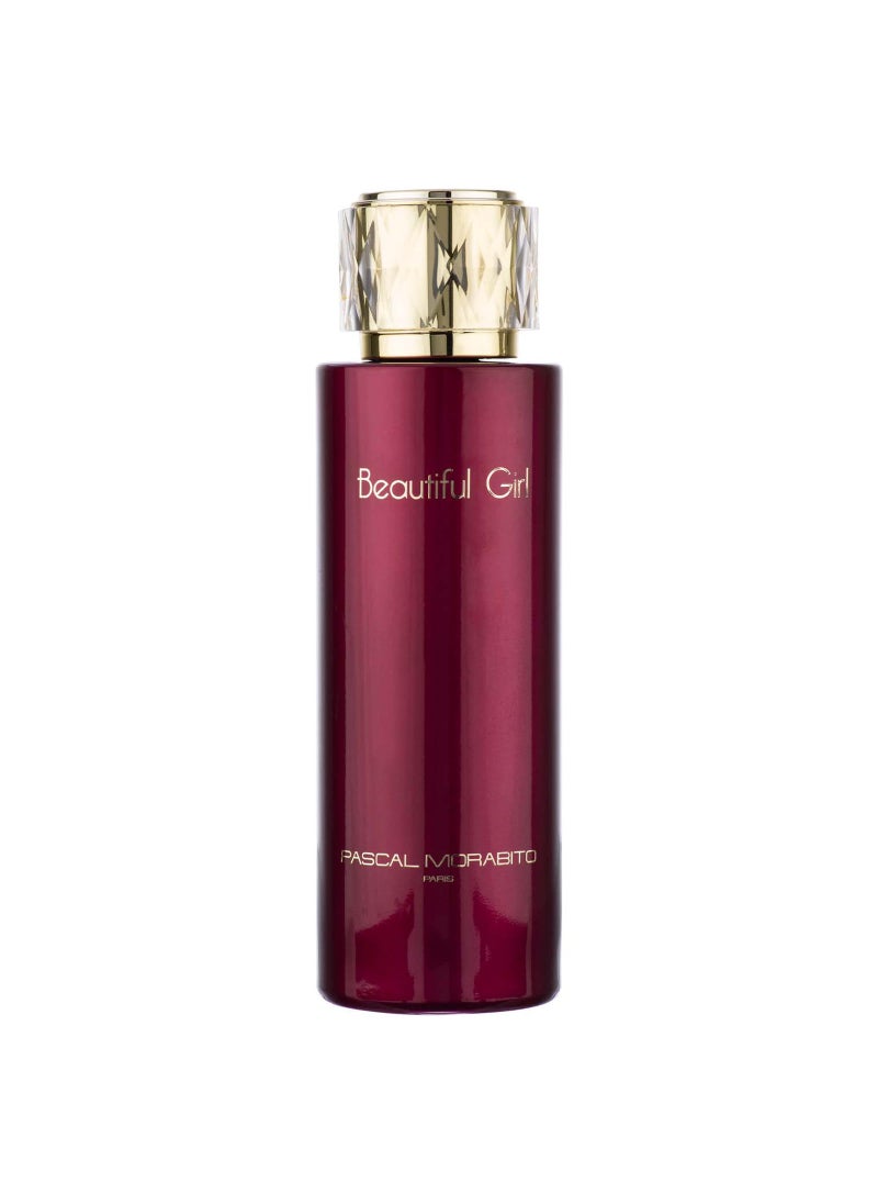 PASCAL MORABITO Pascal Morabito Beautiful Girl For Women - Intense And Vivid Eau De Parfum Spray - Fruity And Feminine Notes Of Sweet Berries And Citrus - Beautifully Ornate Bottle Design - 3.3 Oz 
