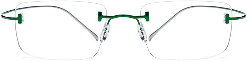 FONEX Titanium Glasses Frame,Rimless Frameless Optical Eyewear Eyeglasses for Men and Women F85634 - Image 3