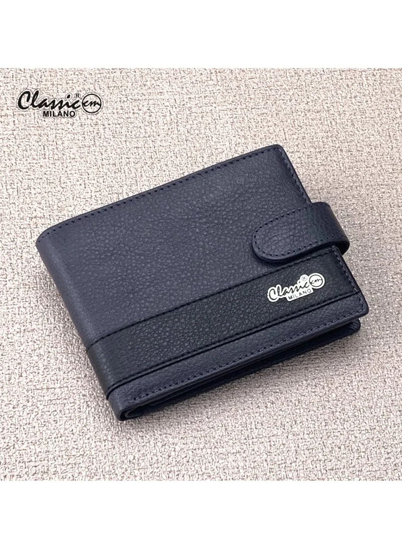 Classic Milano Classic Milano Genuine Leather Wallet for Men – Slim Bifold Men’s Wallet with RFID Blocking, Multiple Card Slots – Stylish Mens Purse Wallets Gift for Husband, Father