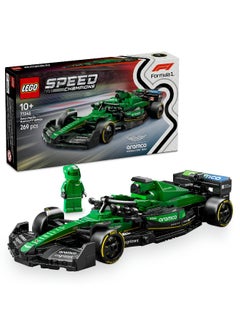LEGO LEGO Speed Champions Aston Martin Aramco F1 AMR24 Race Car 77245 Building Set (269 Pieces)  - Image 1