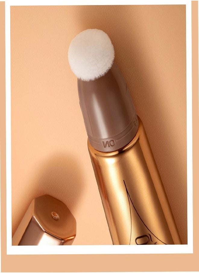 QiBest - Multi-Functional Highlighter Makeup Pen,Pearl Fine Flash,Natural Brightening Face Makeup No.04 - Image 1