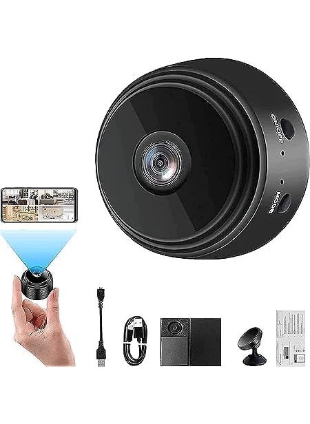 TECHNOVIEW Refurbished TECHNOVIEW WiFi Security Camera CCTV for Home Outdoor High HD Focus Spy Magnet Mini Spy WiFi Magnetic Live Stream Night Vision IP Wireless 1080P Audio Video Hidden Nanny Camera  - Image 4