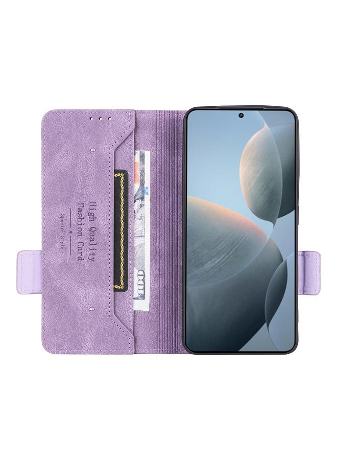 اس-توب جراب هاتف Redmi K70 / K70 Pro مصنوع من الجلد بمشبك مغناطيسي - Image 4