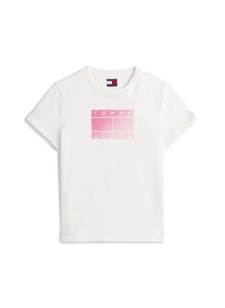 TOMMY JEANS Logo Crew Neck T-Shirt