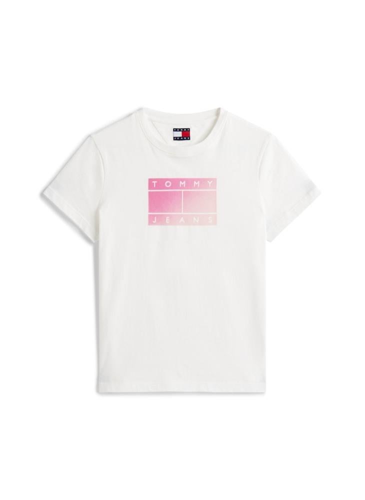 TOMMY JEANS Logo Crew Neck T-Shirt - Image 4