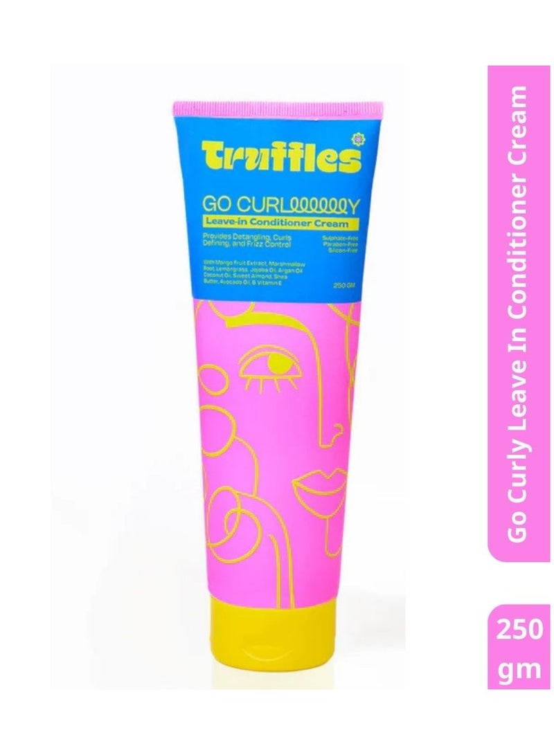 ترافيلز  جو كيرلي ليف إن بلسم كريم للشعر - 250 غم - Image 1