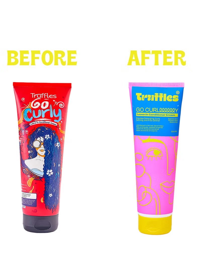 ترافيلز  جو كيرلي ليف إن بلسم كريم للشعر - 250 غم - Image 2