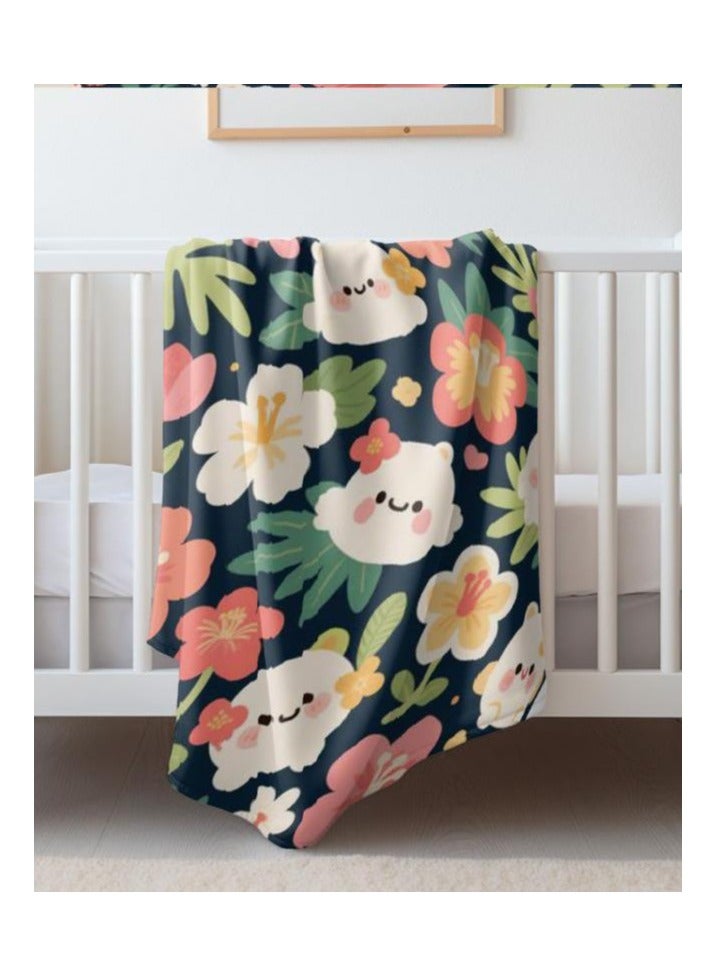 general Flannel thin blanket (warm and comfortable, suitable for sleep, gaming, dust removal and sandproof) 150cm*200cm - 1025 - Image 3