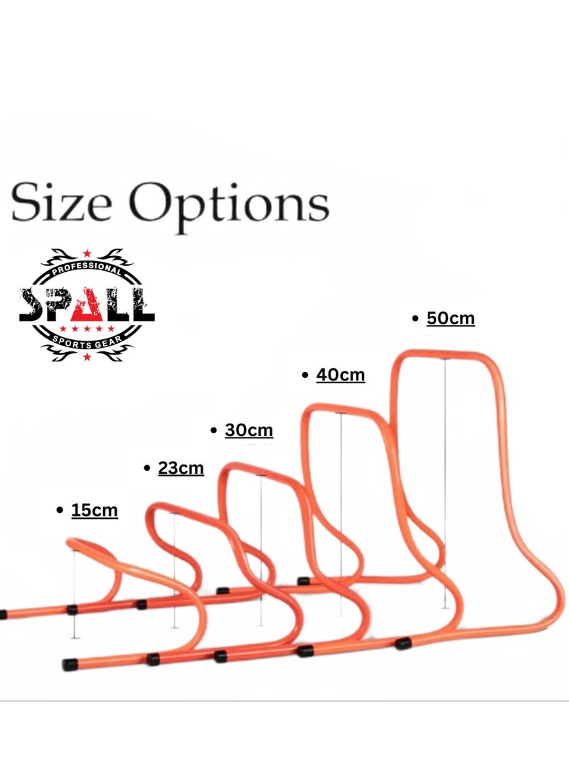 Spall Agility Hurdles For Speed Training Athletes 50cm Pack Speed And Agility Training Equipment For Soccer Basketball Football - Image 3