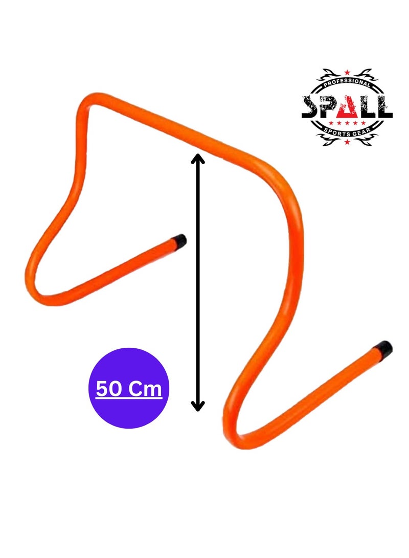 Spall Agility Hurdles For Speed Training Athletes 50cm Pack Speed And Agility Training Equipment For Soccer Basketball Football - Image 1