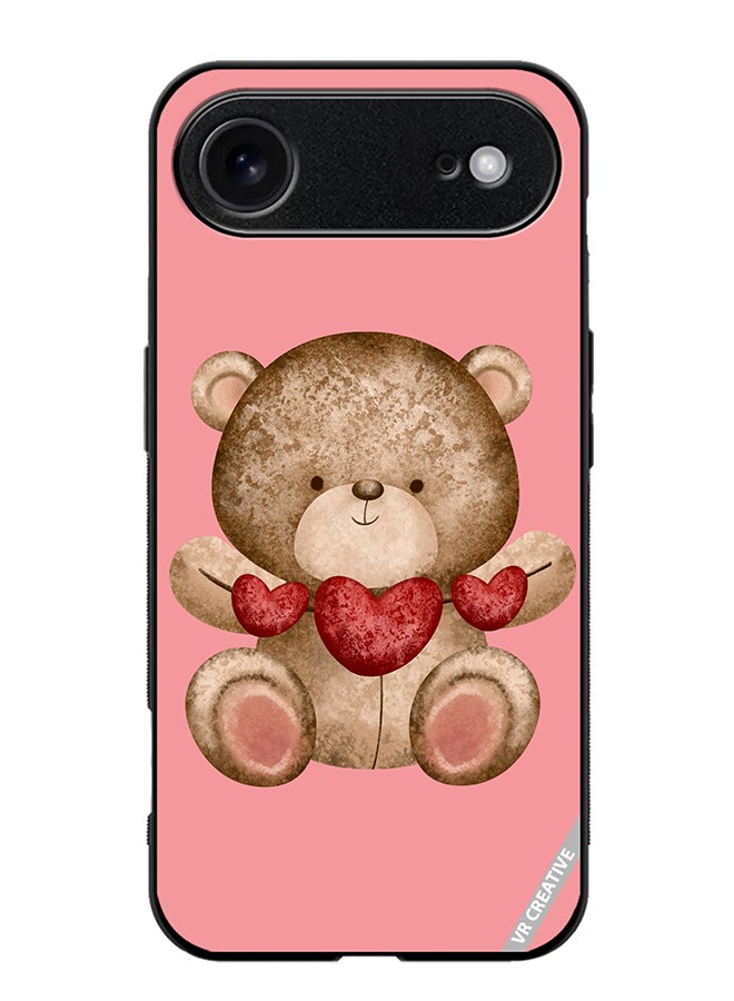 VR CREATIVE Protective Case Cover For Apple iPhone 17 Air Bear Love Design Multicolour