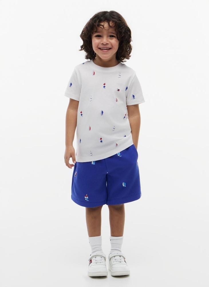 TOMMY HILFIGER Print Jersey Top - Image 4