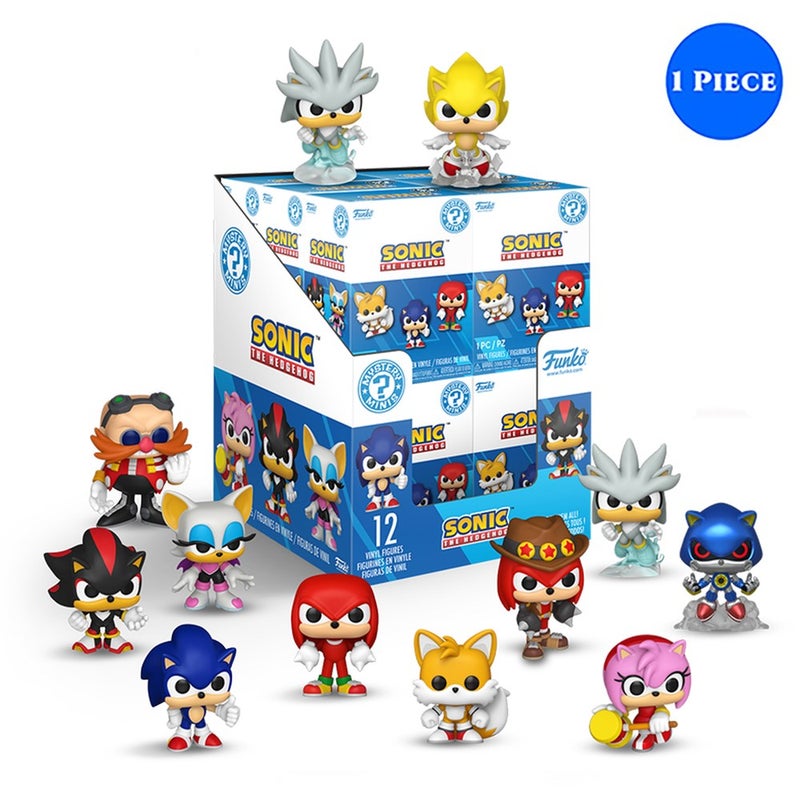 Funko فانكو ميني الغامض: سونيك - سونيك - تمثال فينيل قابل للجمع - فكرة هدية - منتجات رسمية - ألعاب للأطفال والبالغين - Image 1