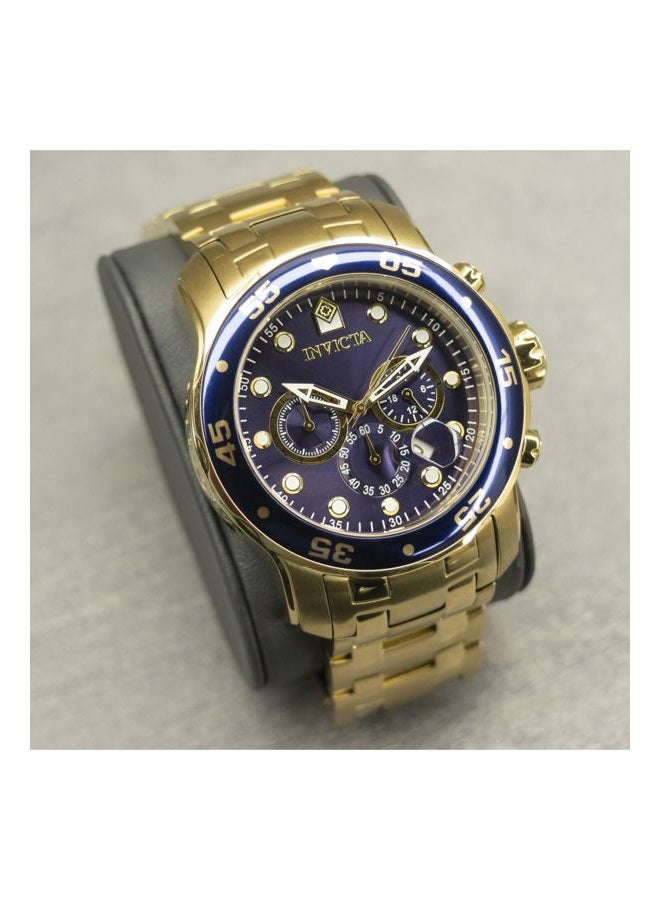 Invicta Mens Quartz Watch, Chronograph Display and Stainless Steel Strap 0073 - Image 2
