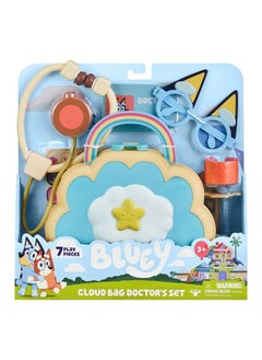 Cloud Bag Doctor Check Up Set Toy Playset With 7 Play Pieces