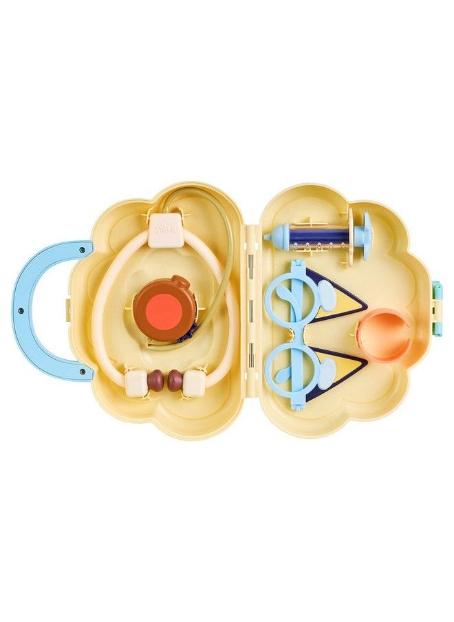 BLUEY - Cloud Bag Doctor Check Up Set Toy Playset With 7 Play Pieces - Image 1