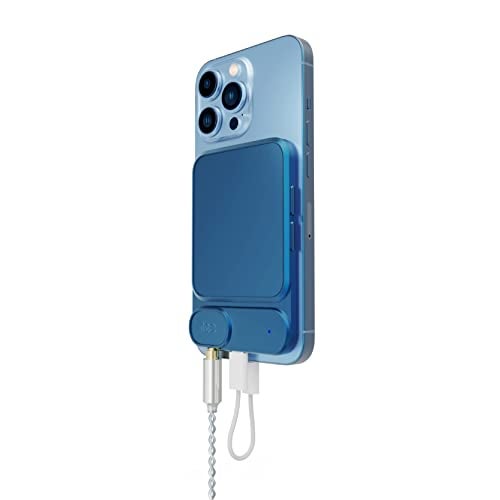 Khadas Tea Portable Headphone Bluetooth Amplifier,HiFi Hi-Res DAC USB Bluetooth 5.0, LDAC/aptX HD, PCM, DSD, MQA 32bit/384KHz ESS ES9281ACPro Qualcomm QCC5125 (Teal Blue) - Image 1