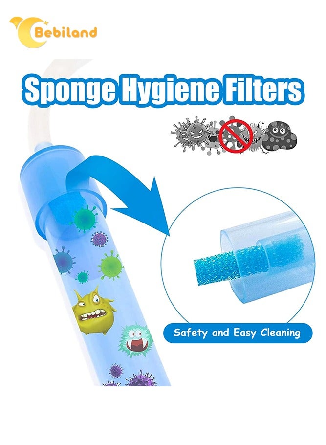 بيبي لاند 100 عبوة من فلاتر النظافة الممتازة لشفاط الأنف ، بديل لمرشحات شفاط الأنف فريدا ، خالية من البيسفينول والفثالات واللاتكس - Image 4