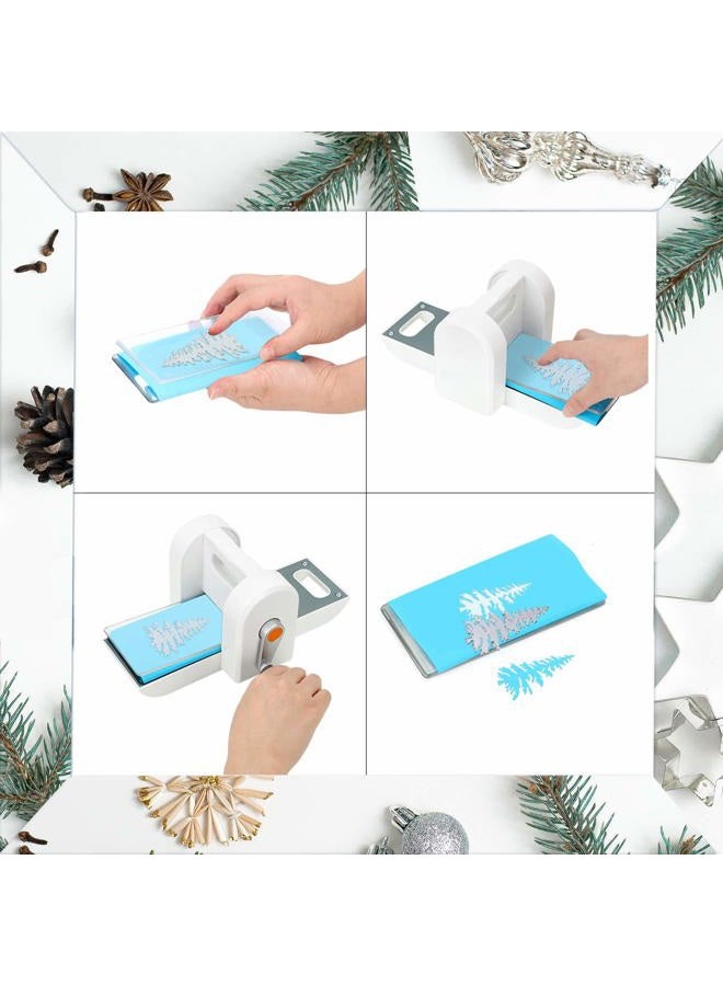 Patelai 17 Pieces Christmas Tree Cutting Dies Plant Die Cuts for Card Making Thanksgiving Christmas Scrapbooking Stencils Craft Dies DIY Embossing Photo DecorativeLeaf Dies CutsTemplate for Paper Craft - Image 3