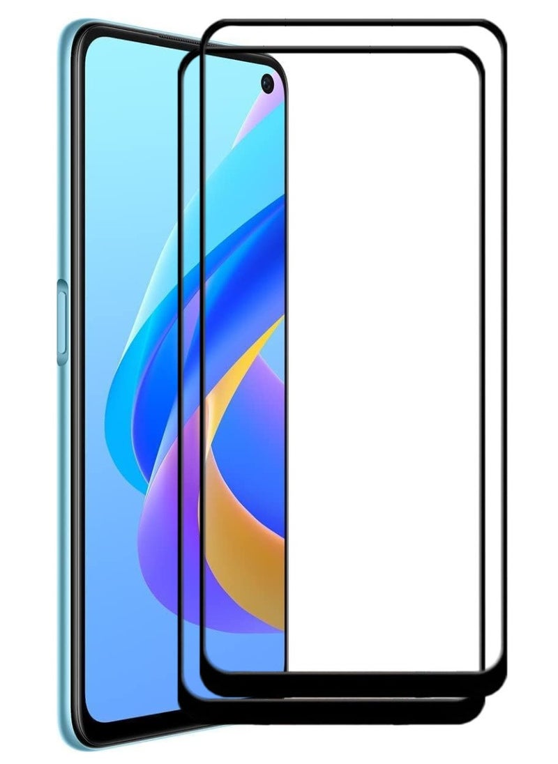 ACLIX 2 Pieces Antistatic ESD Dustproof Premium Quality High Definition Tempered Glass Screen Protector Designed For Oppo A76 - Image 1