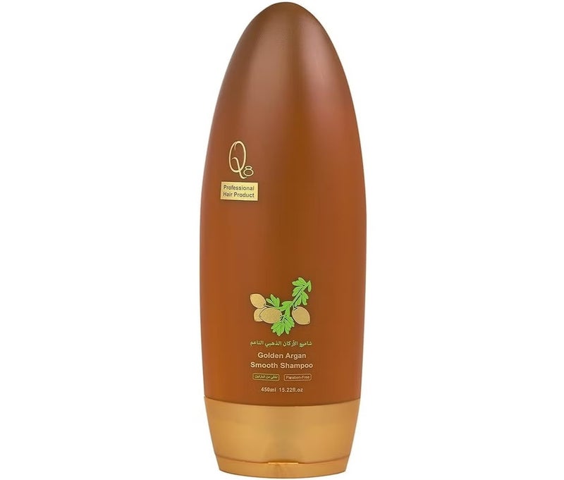 Q8 Golden Argan Shampoo, 450ml