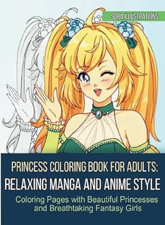 Princess Coloring Book for Adults - Image 1