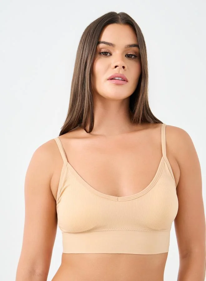 Styli Pack of 3 - Padded Seamfree Crop Top