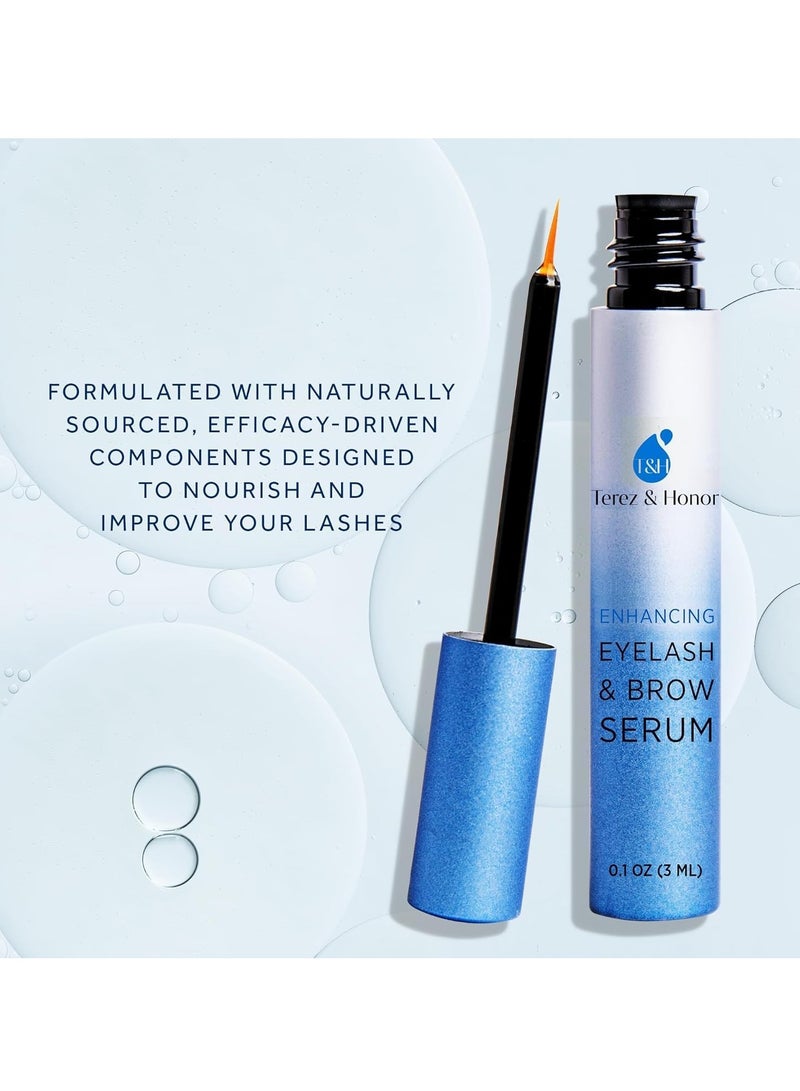 تيريز آند أونر مصل نمو الرموش الطبيعي ومعزز الحواجب من TEREZ & HONOR لتنمو رموش أكثر سمكًا وأطول للحصول على رموش وحواجب طويلة ورائعة [3 مل] 3 مل - Image 4