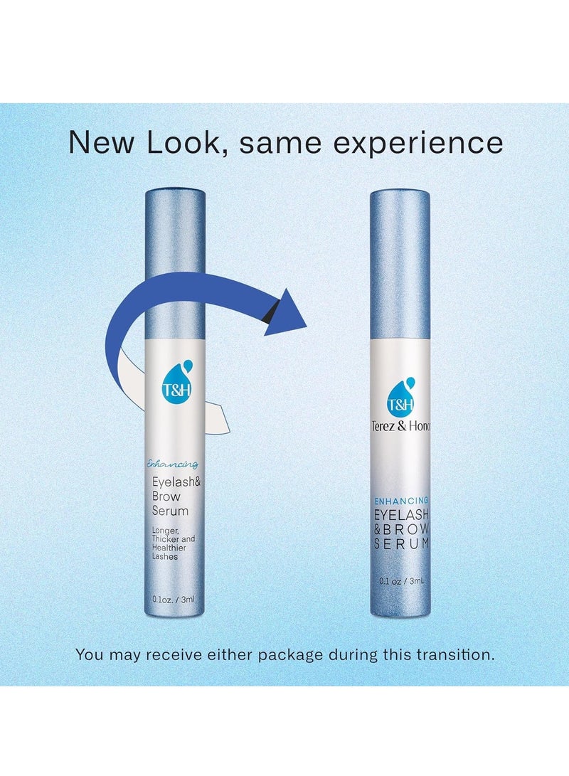 تيريز آند أونر مصل نمو الرموش الطبيعي ومعزز الحواجب من TEREZ & HONOR لتنمو رموش أكثر سمكًا وأطول للحصول على رموش وحواجب طويلة ورائعة [3 مل] 3 مل - Image 5