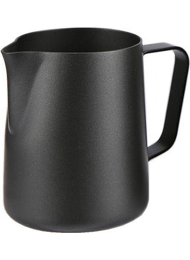Stainless Steel Coffee Espresso Milk Frothing Pitcher Cup Black  - Image 2