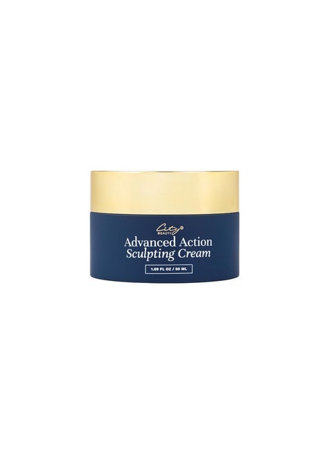 Advanced Action Sculpting Cream - Solution For Saggy Jawline, Drooping Face, And Neck Wrinkles - Firming Cream For Loose, Sagging Skin