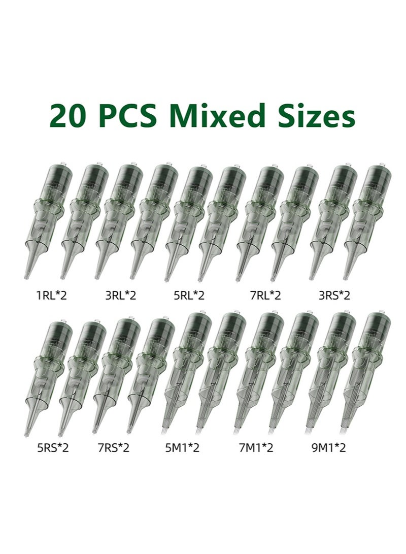 هالونهي مجموعة أقلام وشم الحواجب اللاسلكية، آلة مكياج الوشم، قلم تحديد الحواجب والشفاه، قلم دوار لمكياج التجميل لتحديد العيون والحواجب والشفاه (أسود) - Image 5