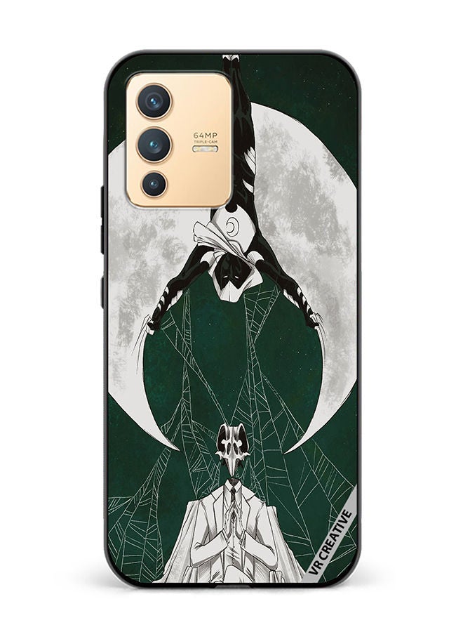 VR CREATIVE Protective Case Cover For Vivo V23 5G Moon Knight1 Design Multicolour - Image 1