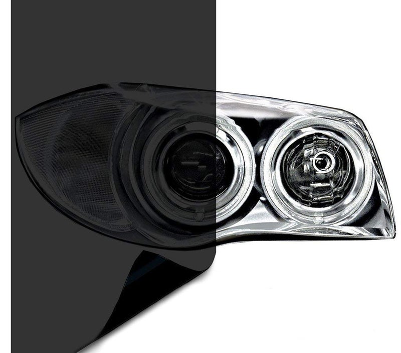 VViViD AirTint Dark Black Headlight Taillight Tint AirRelease Vinyl Wrap Film Roll 60 Inch x 300 Inch ExtraLarge roll